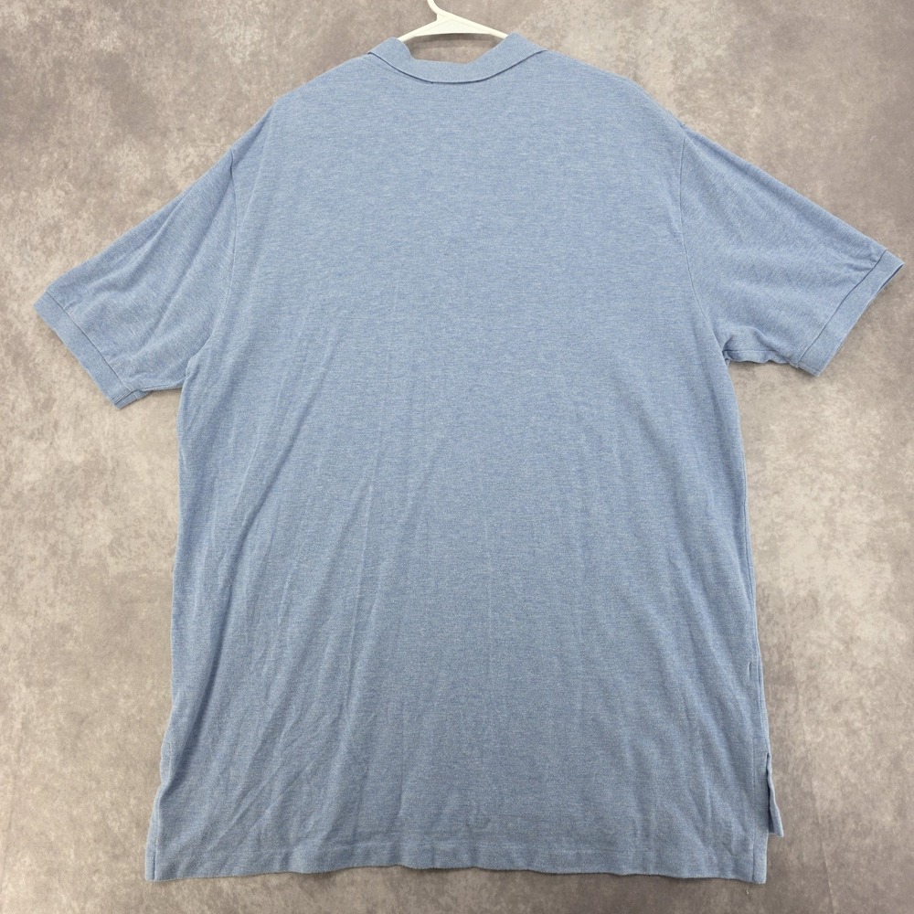 Polo Ralph Lauren Men's XXL Short Sleeve Polo Shirt Classic Fit Blue Pony Cotton - Picture 5 of 8